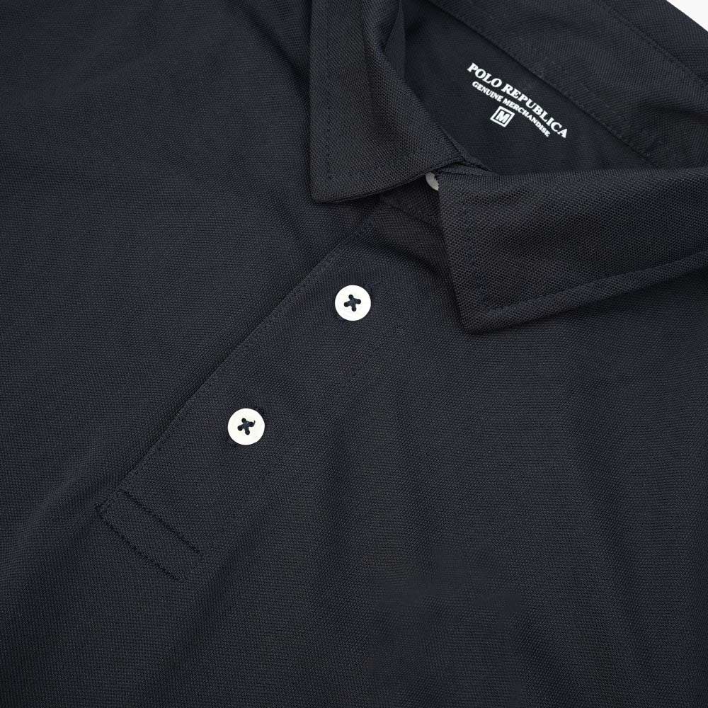 Polo Republica Men's Double Tuck Pique Polo Shirt