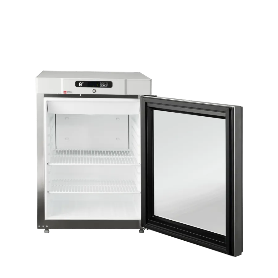 Lagerkøleskab - Gram Compact GR200 GS - Stål - 78 liter - 33,7 dB - 1,49 kW/24 timer
