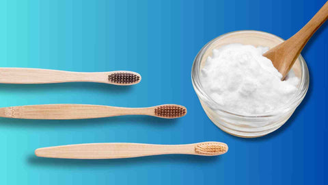 Baking Soda and Toothbrush