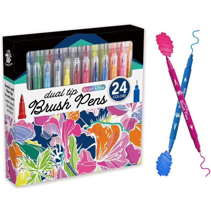 Mr. Pen- Watercolor Brush Pens, 6 pcs, Refillable Watercolor Brush Pens