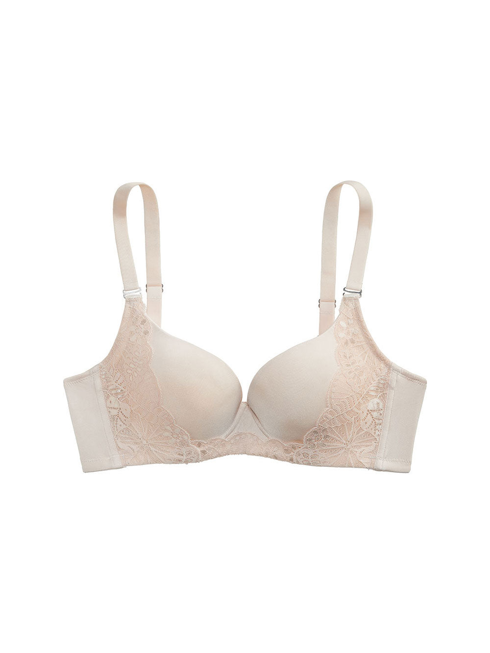 The Little Bra Company Vanessa Petite Plunge Wirefree Bra in Wisteria FINAL  SALE NORMALLY $66 - Busted Bra Shop