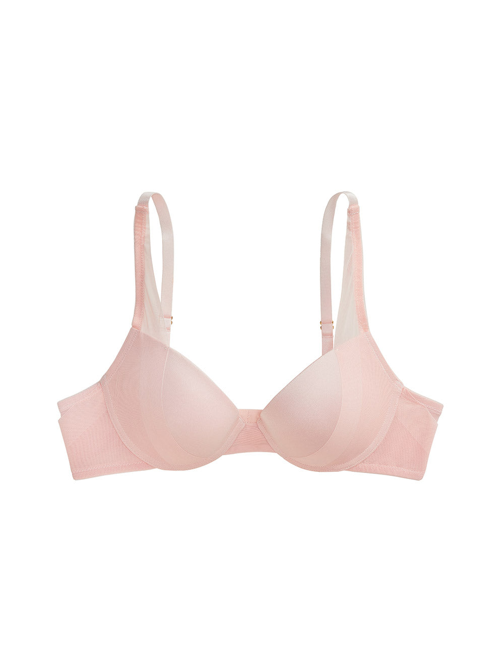 Fay Demi-Cup Bra, Petite, Contoured Cups, Smooth, Underwire, Push-Up