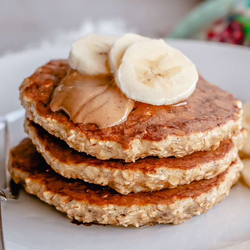 Havermout pannenkoeken met banaan