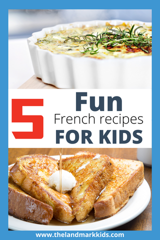 five French recipes to make withh kids