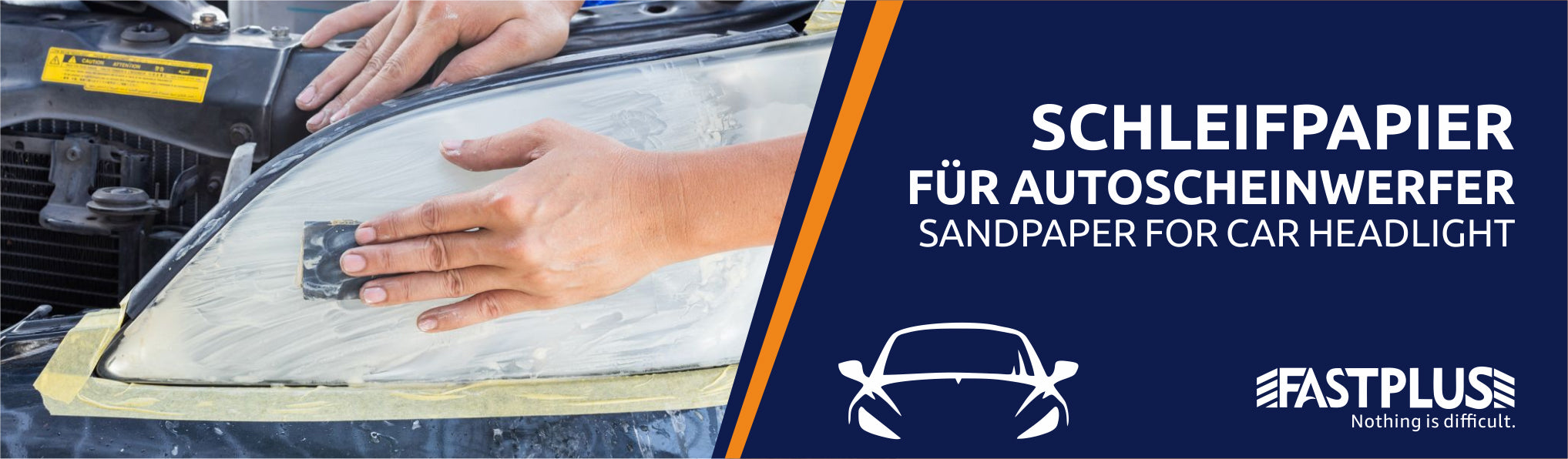 SCHLEIFPAPIER FÜR AUTOSCHEINWERFER Auto Body Sandpaper Grit Guide by fastplus