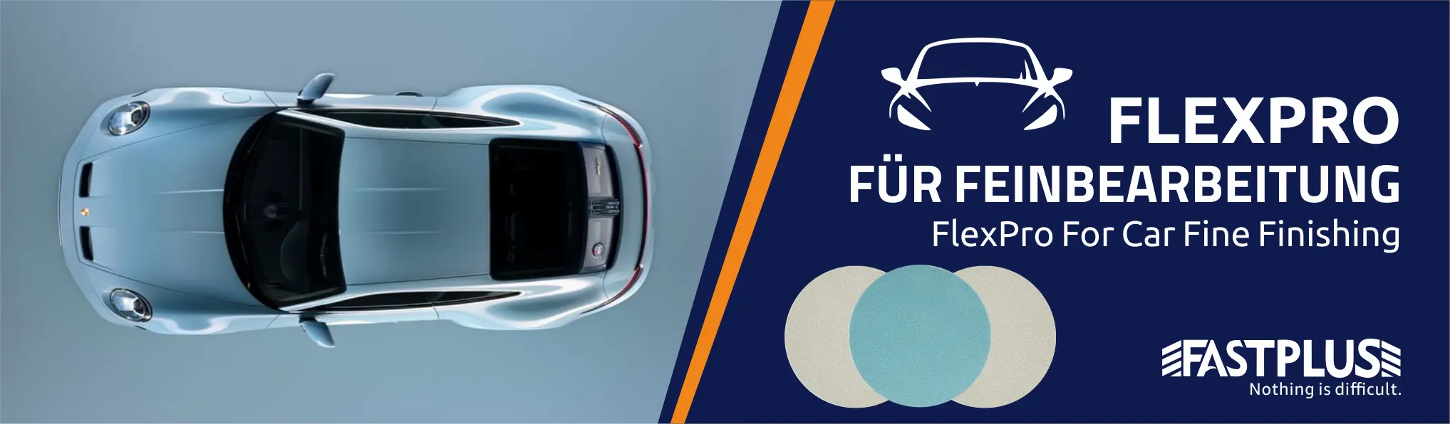 FastPlus FlexPro Fine Finishing Trizact Foam Discs for car refinishing