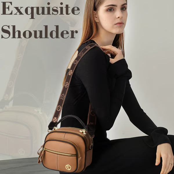 Classic Leather Crossbody Bag