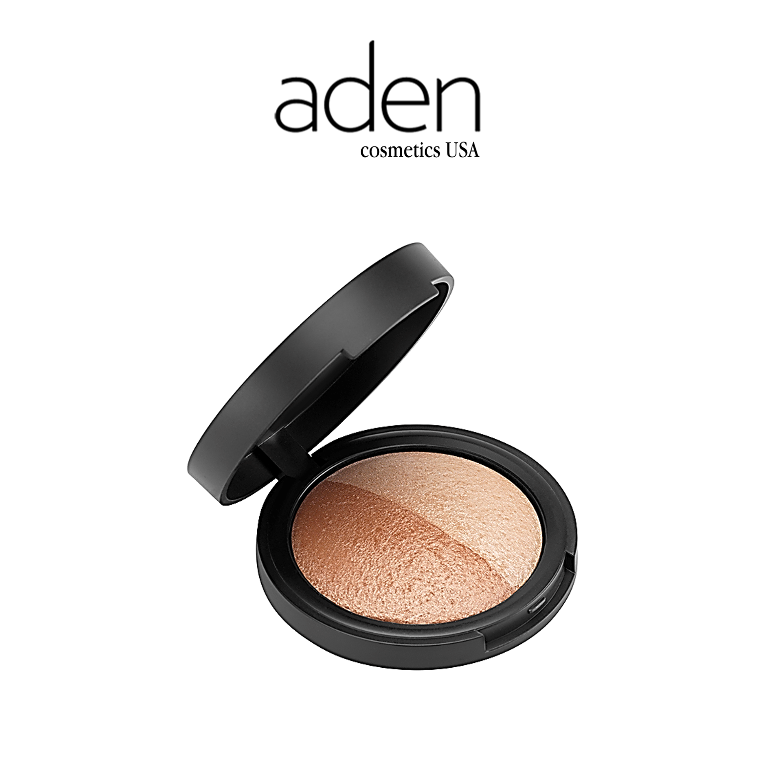 Aden Terracotta Baked Blusher Duo – aden Cosmetics
