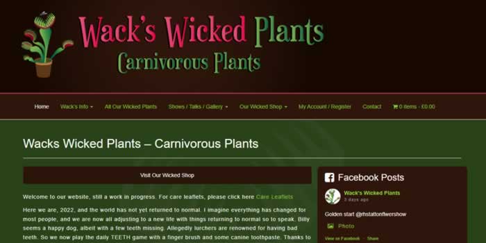 Wacks Wicked Plants