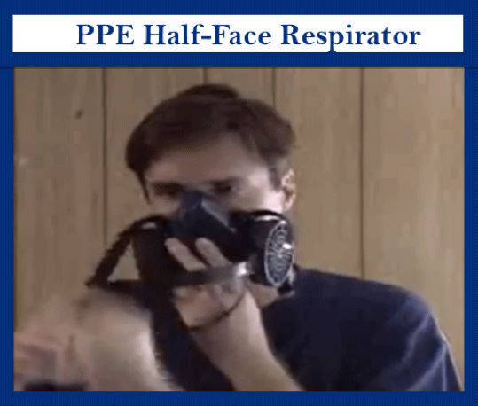 ppe half-face respirator