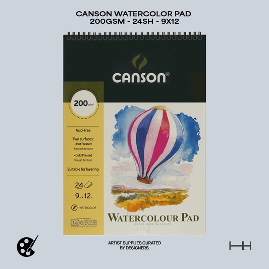 Buy original Canson - Montval - Watercolour Paper packs - 300 GSM from  Thoovi arts