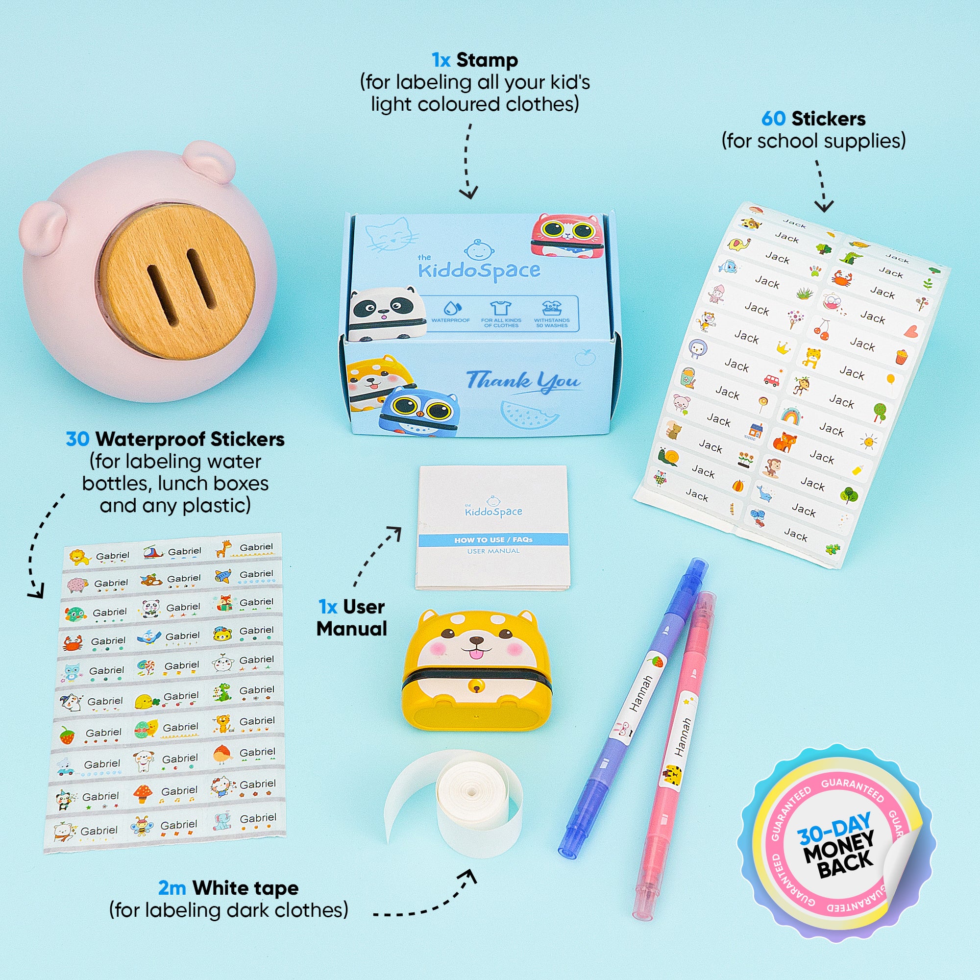 TheKiddoSpace ZA, Name Stamps for Clothes, Organizers & Toys –  TheKiddoSpace ZA