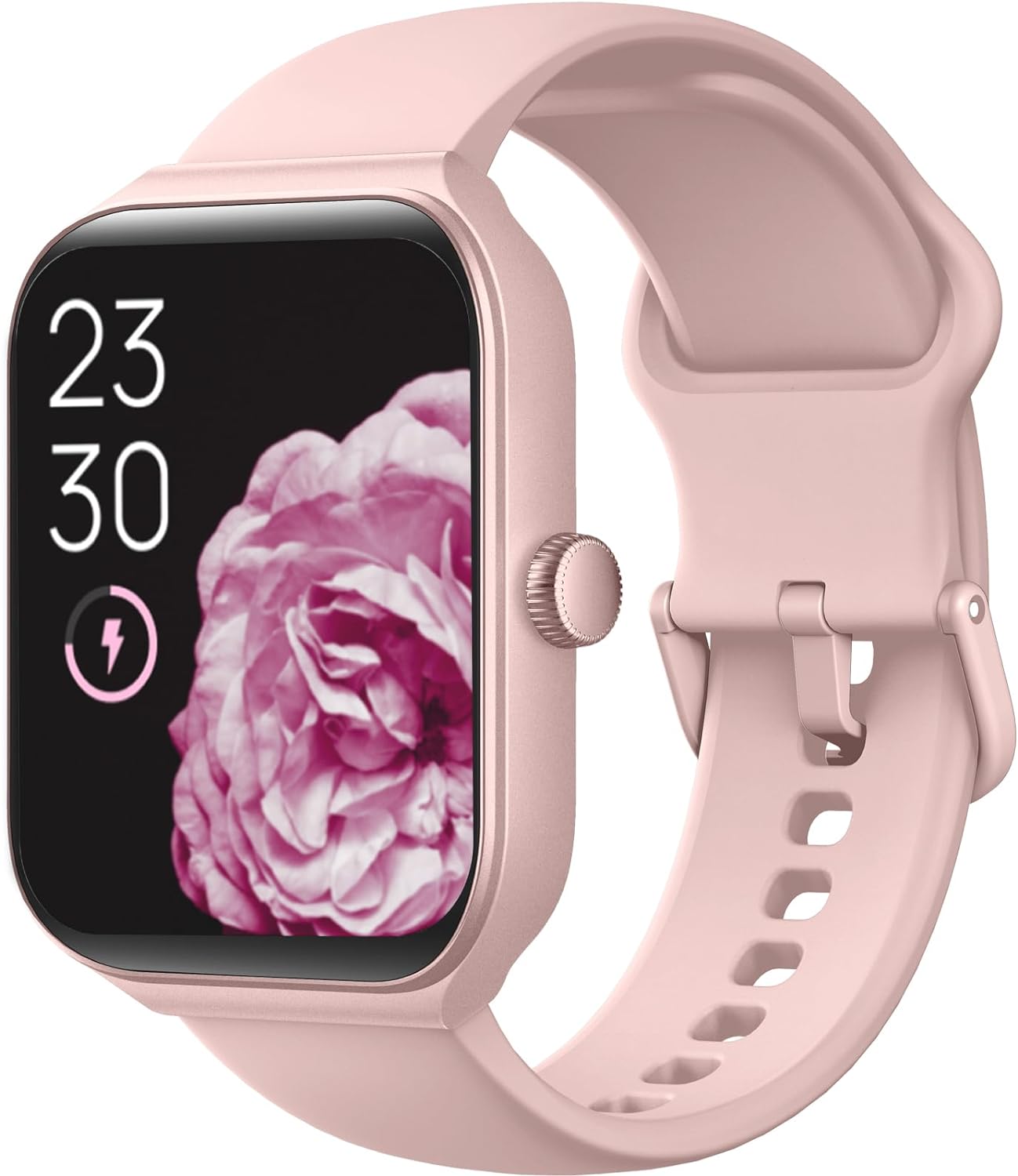 TOOBUR Smart Watch for Women Alexa Built-in, 1.95" Fitness Tracker with Answer/Make Calls, IP68 Waterproof/Heart Rate/Blood Oxygen/Sleep Tracker/100 Sport Modes, Fitness Watch Compatible Android iOS