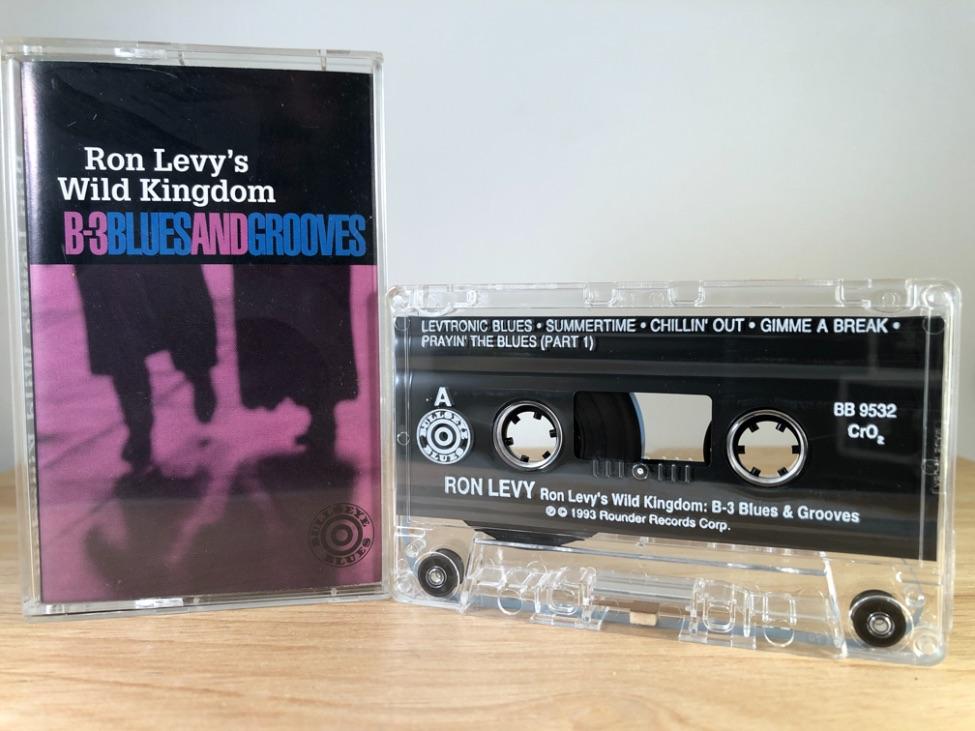 RON LEVY - ron levy's wild kingdom: b-3 blues and grooves - CASSETTE T –  TAPEHEAD CITY