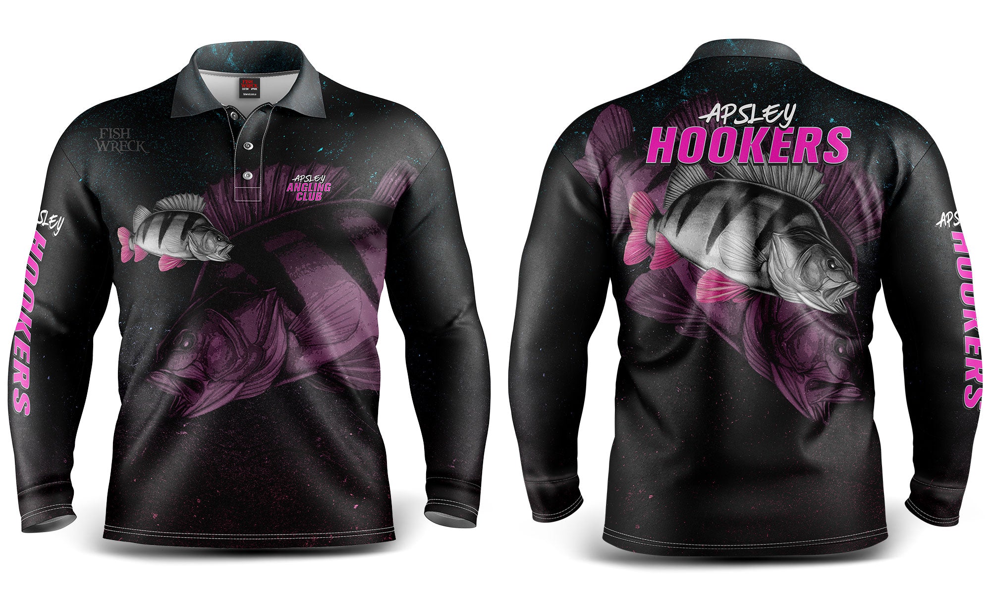 Custom Fishing Shirts - Australian Made Sublimated Fishing Apparel -  Fishwreck