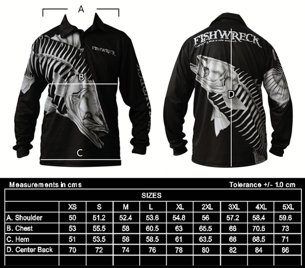 Custom Fishing Shirts - Australian Made Sublimated Fishing Apparel -  Fishwreck