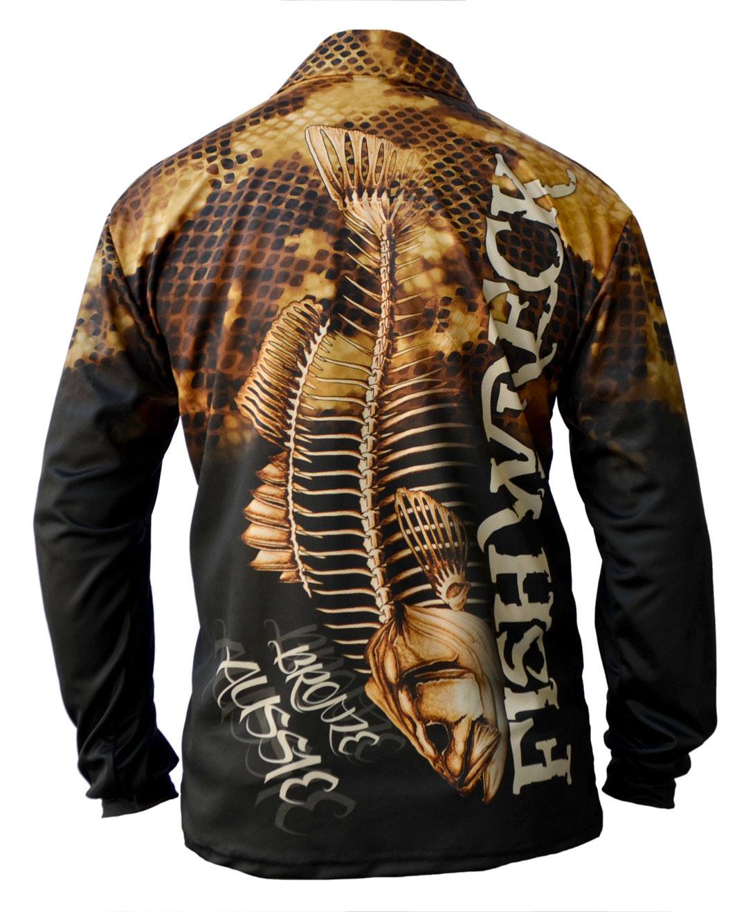 Bass Bronze Aussie Fishing Shirt - Fishwreck