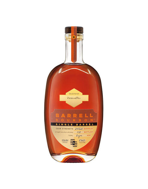 Barrell Straight Bourbon Single Barrel Cask Strength 5 Yr 114.88 750ml