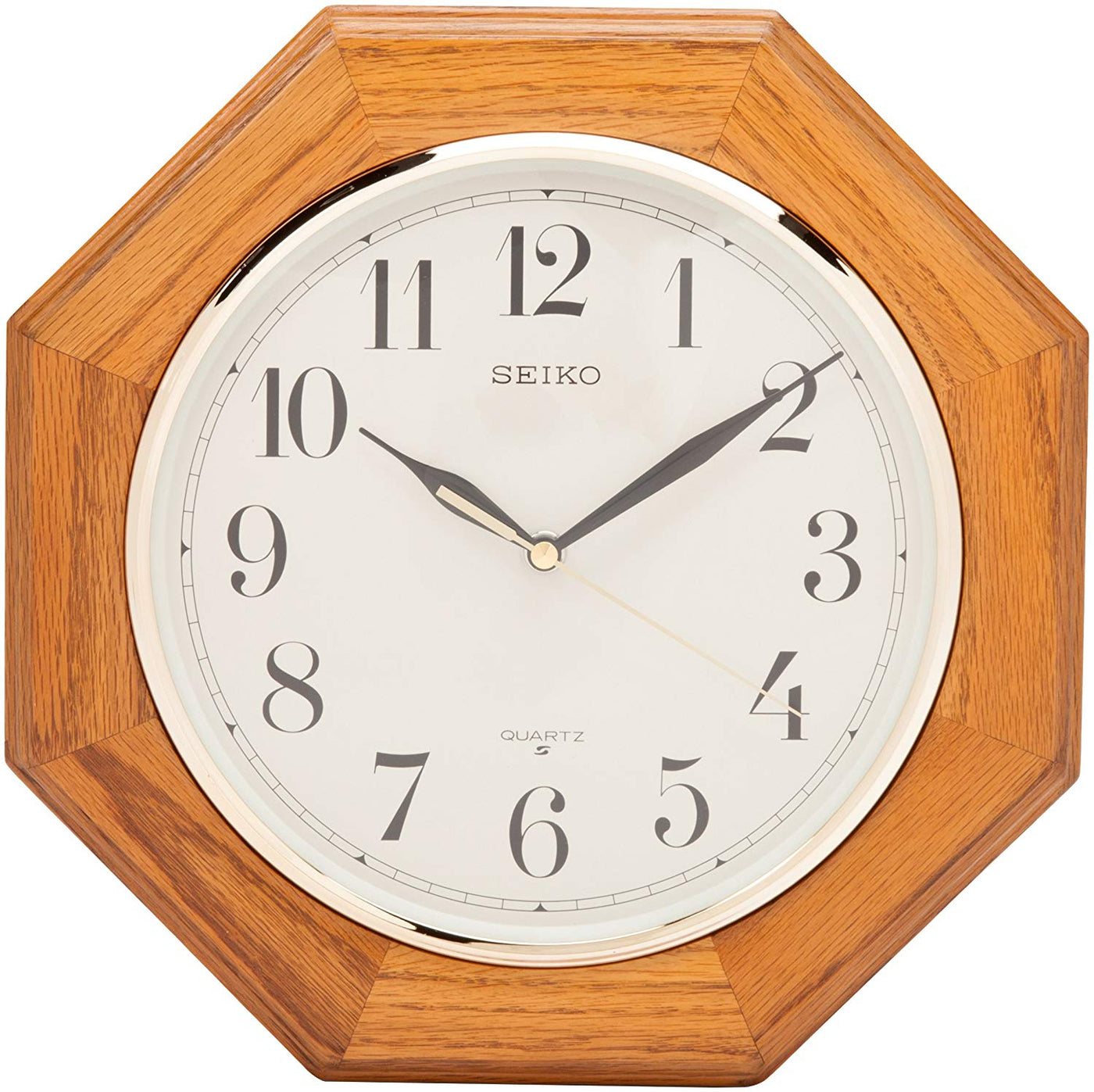 Seiko DESK AND TABLE CLOCK WITH WORLD TIME BEZEL QHG106GLH - The Luxury  Home Store