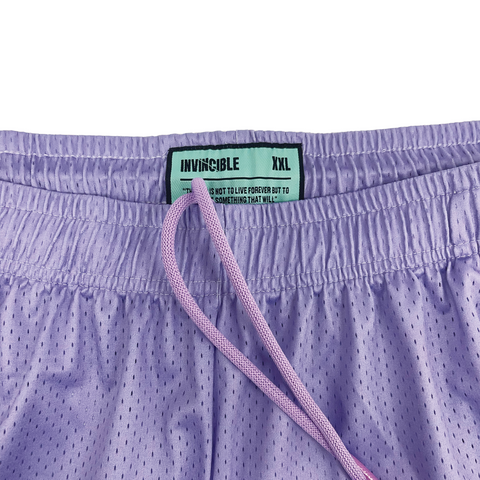 Invincible AZ Mesh Short - Lavender