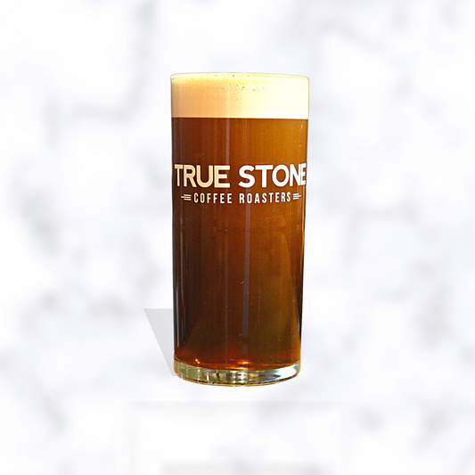 3oz Shot Glass w/ Spout – True Stone Coffee Roasters