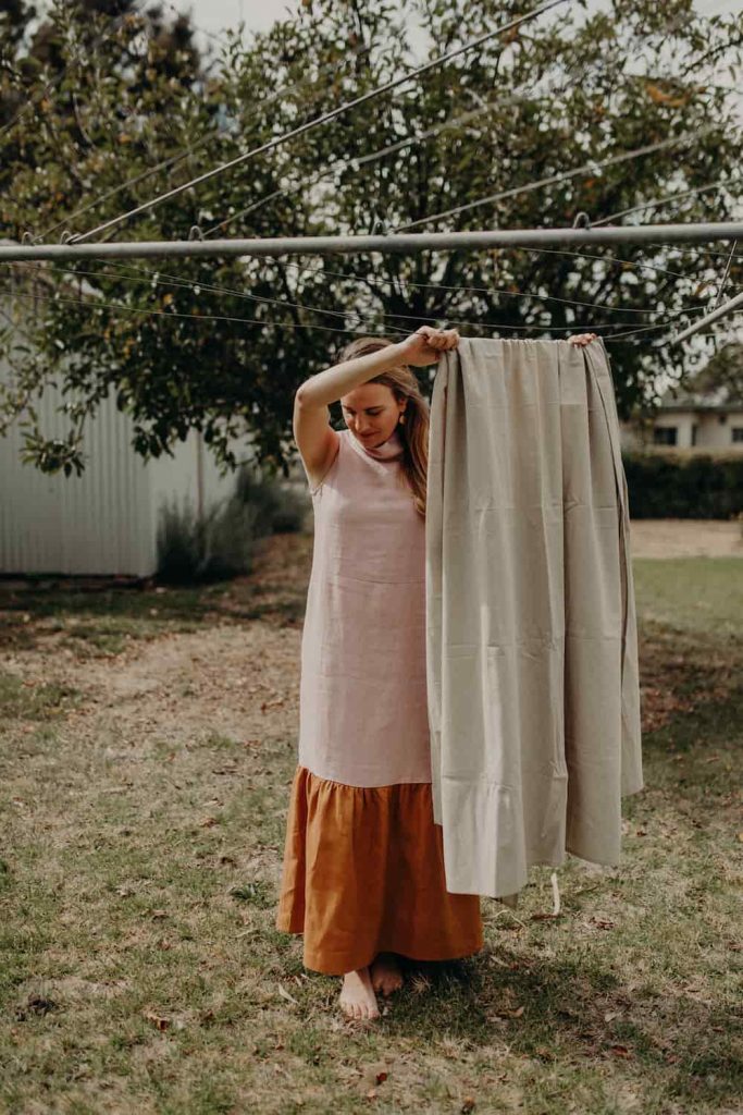 Spinifex shoot Amanda the audrey dress