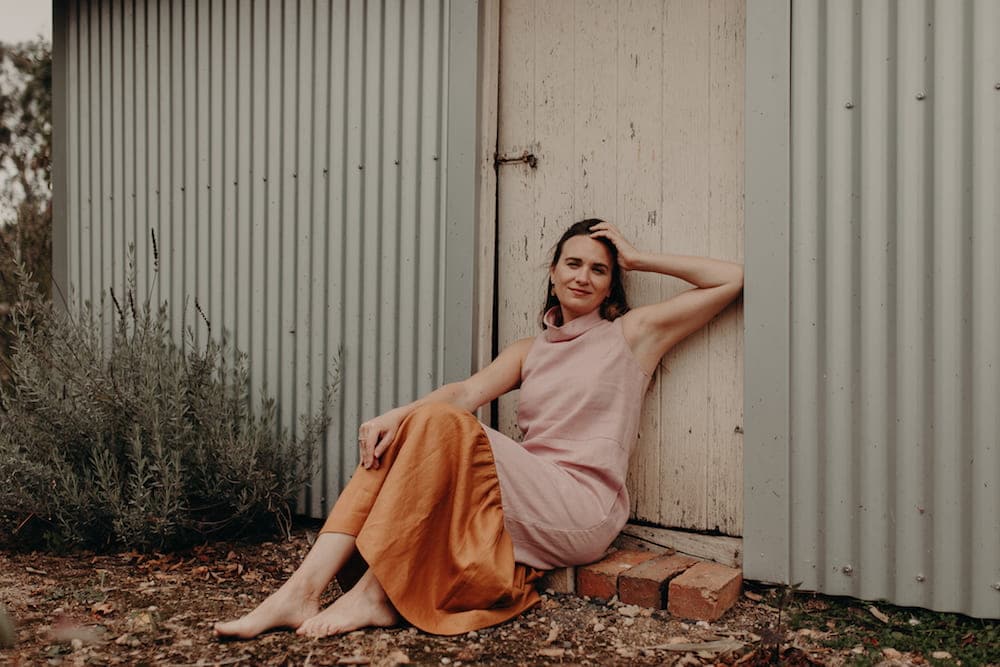 Spinifex shoot Amanda the audrey dress