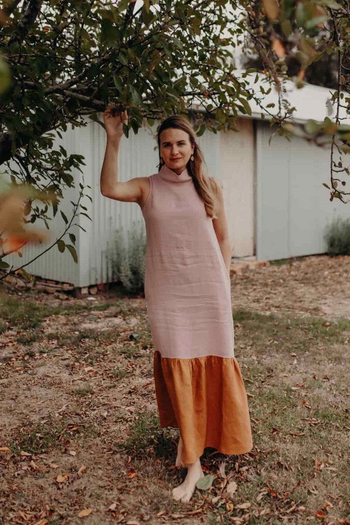 Spinifex shoot Amanda the audrey dress