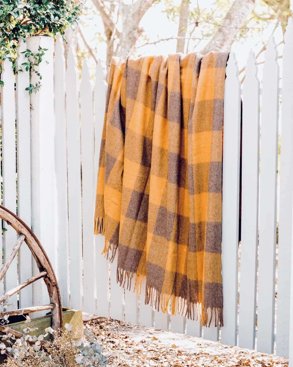 wattleseed antipodean check blanket hannah puechmarin grampians goods co