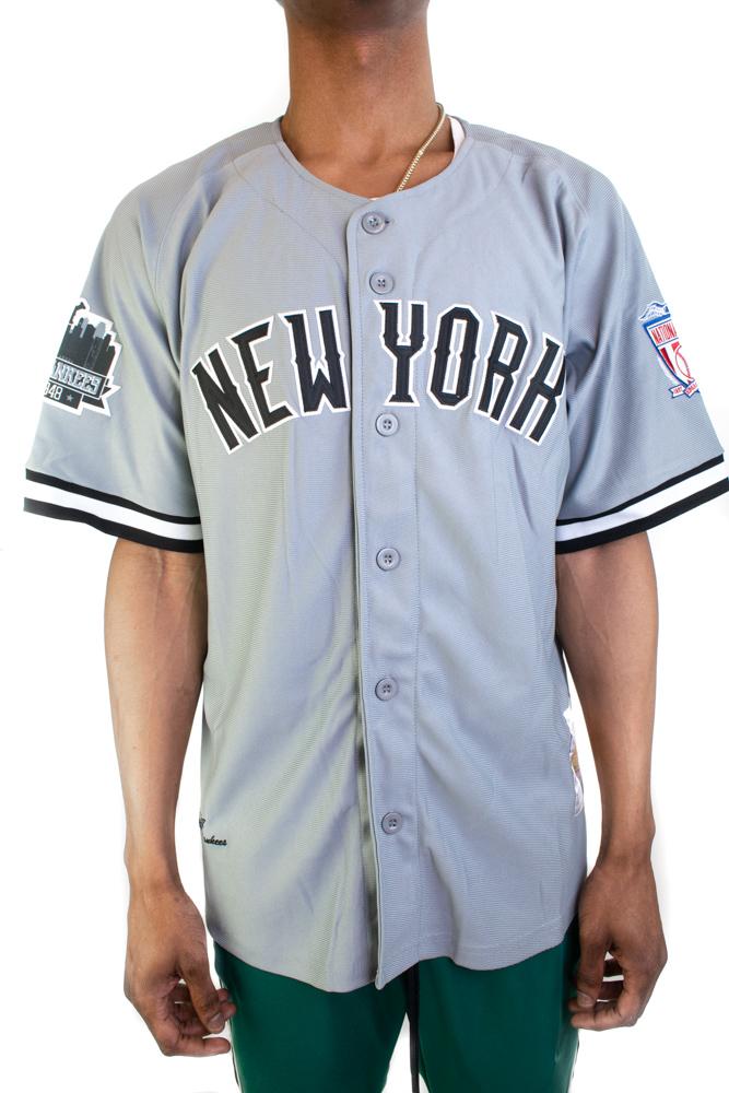 yankees grey jersey