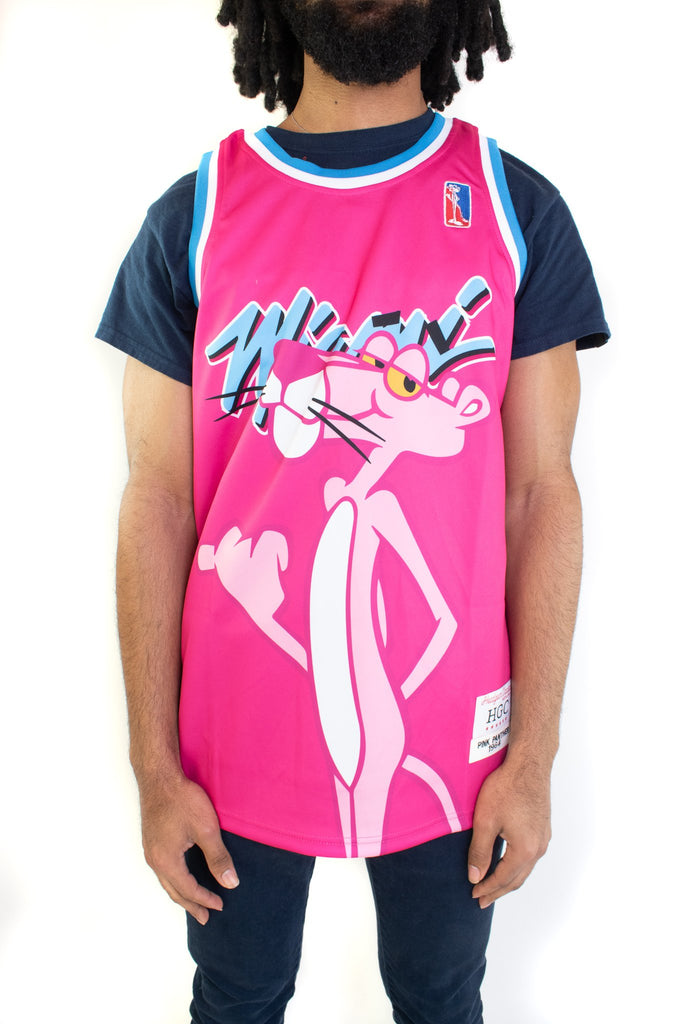 miami basketball jersey pink