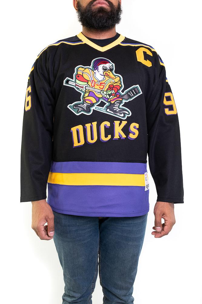 black mighty ducks jersey