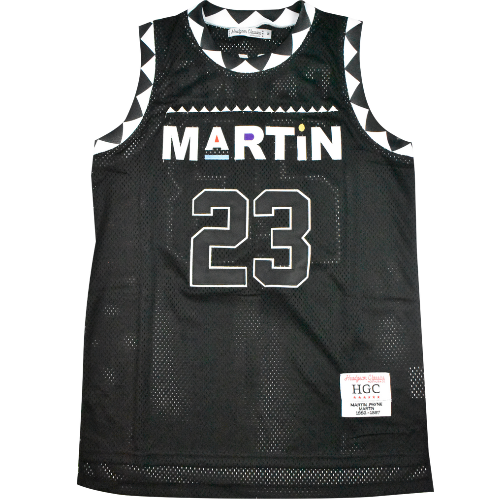 Martin Payne Black Basketball Jersey