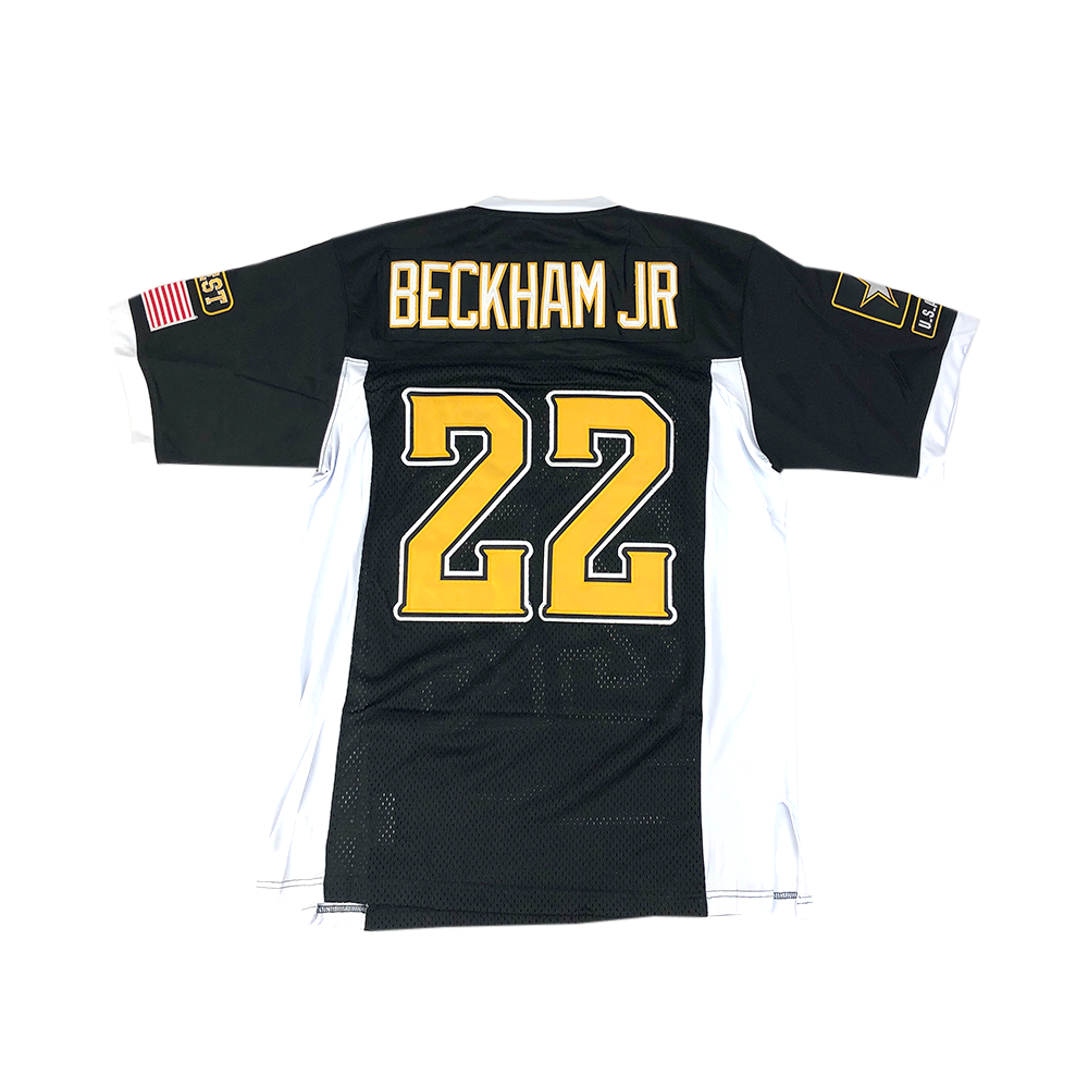 High School Football Jersey Odell Beckham Jr #22 U.S.Army All-American Black