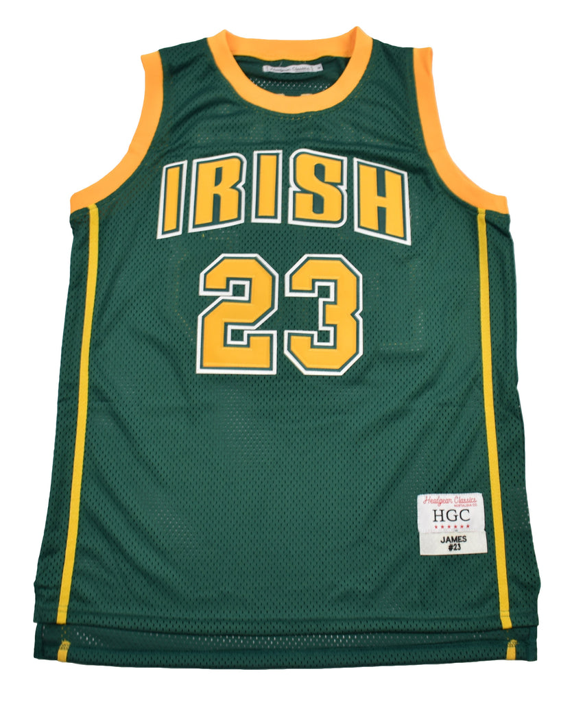 Lebron James Fighting Irish Green High 