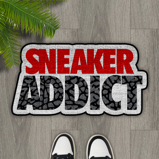 Custom Yeezy SPLY Boost 350 Bred Sneaker Box Sneakerhead Floor Mat Carpet  Rug