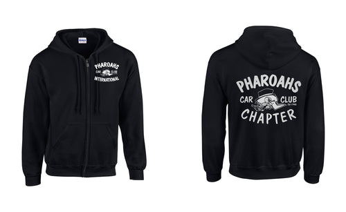 Pharoahs Car Club Zip Up Hoodie