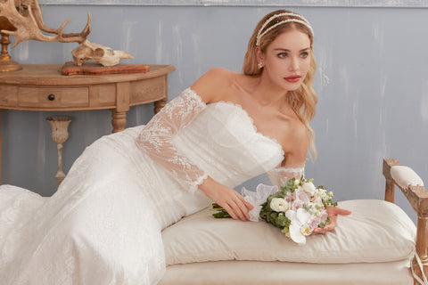 White Bridal Look from Pearlandstone