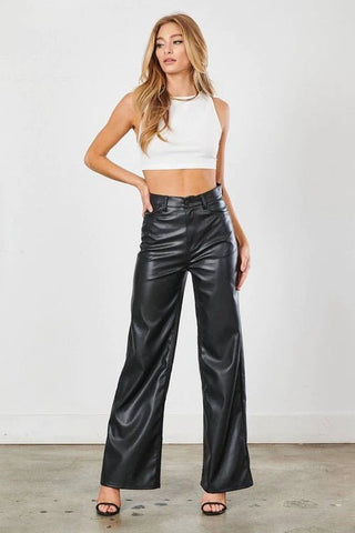 Vegan Leather Pants – MOD&SOUL - Contemporary Women's Clothing