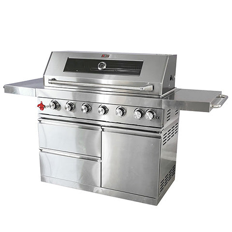 Draco Grills Z640 6 Burner Gas Barbecue