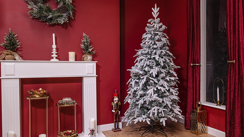 Frosted Artificial Xmas Tree