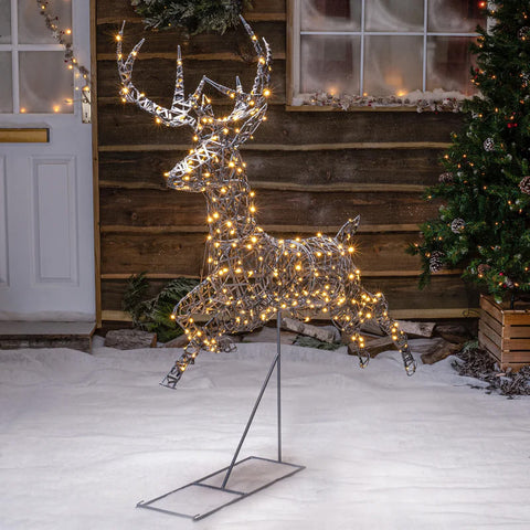 Outdoor Light Up Christmas Reindeer