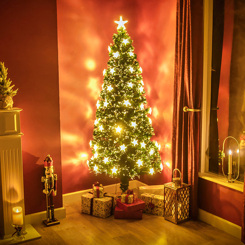 Starry Fibre Optic Christmas Tree