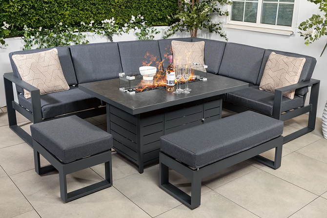 Bracken Outdoors Portland Firepit Set