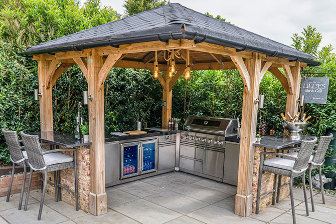 Covered Outdoor Kitchens - Gazebos