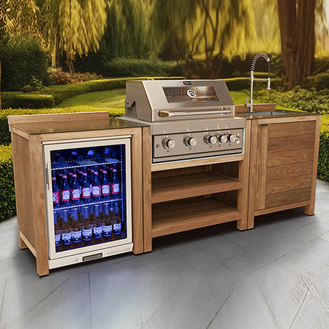 Teak Modular Outdoor Kitchens