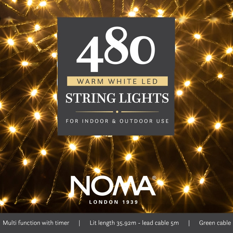 noma warm white led lights