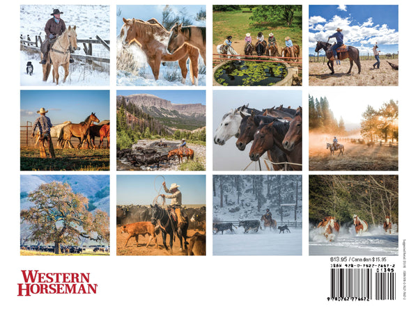 2019 Cowboy Calendar – Western Horseman