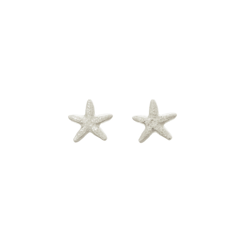 mini starfish earrings