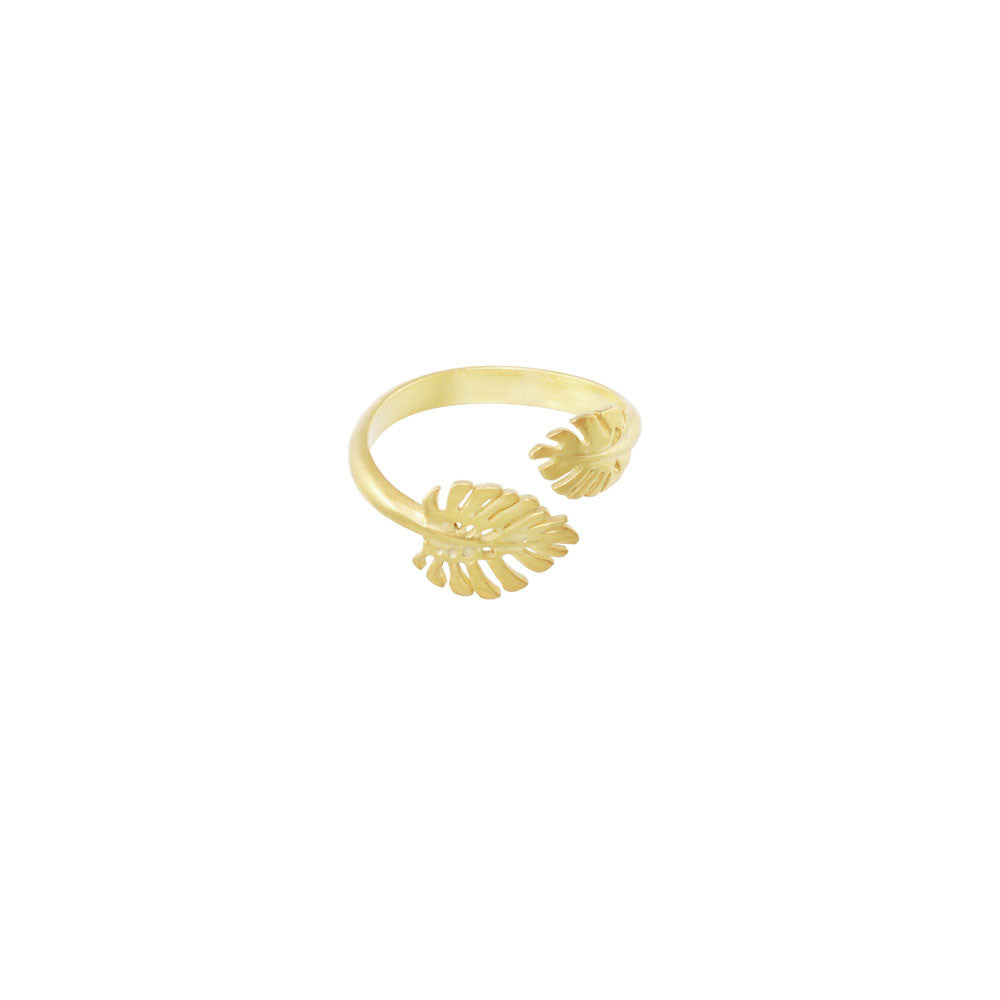 monstera wrap ring